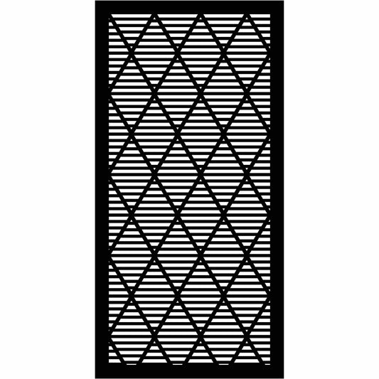 Abstract and Floral Decorative Privacy Screen Panels Doors or Fence-Free DXF files Cut Ready CNC Designs-dxfforcnc.com