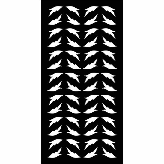 Abstract and Floral Decorative Privacy Screen Panels Doors or Fence-Free DXF files Cut Ready CNC Designs-dxfforcnc.com