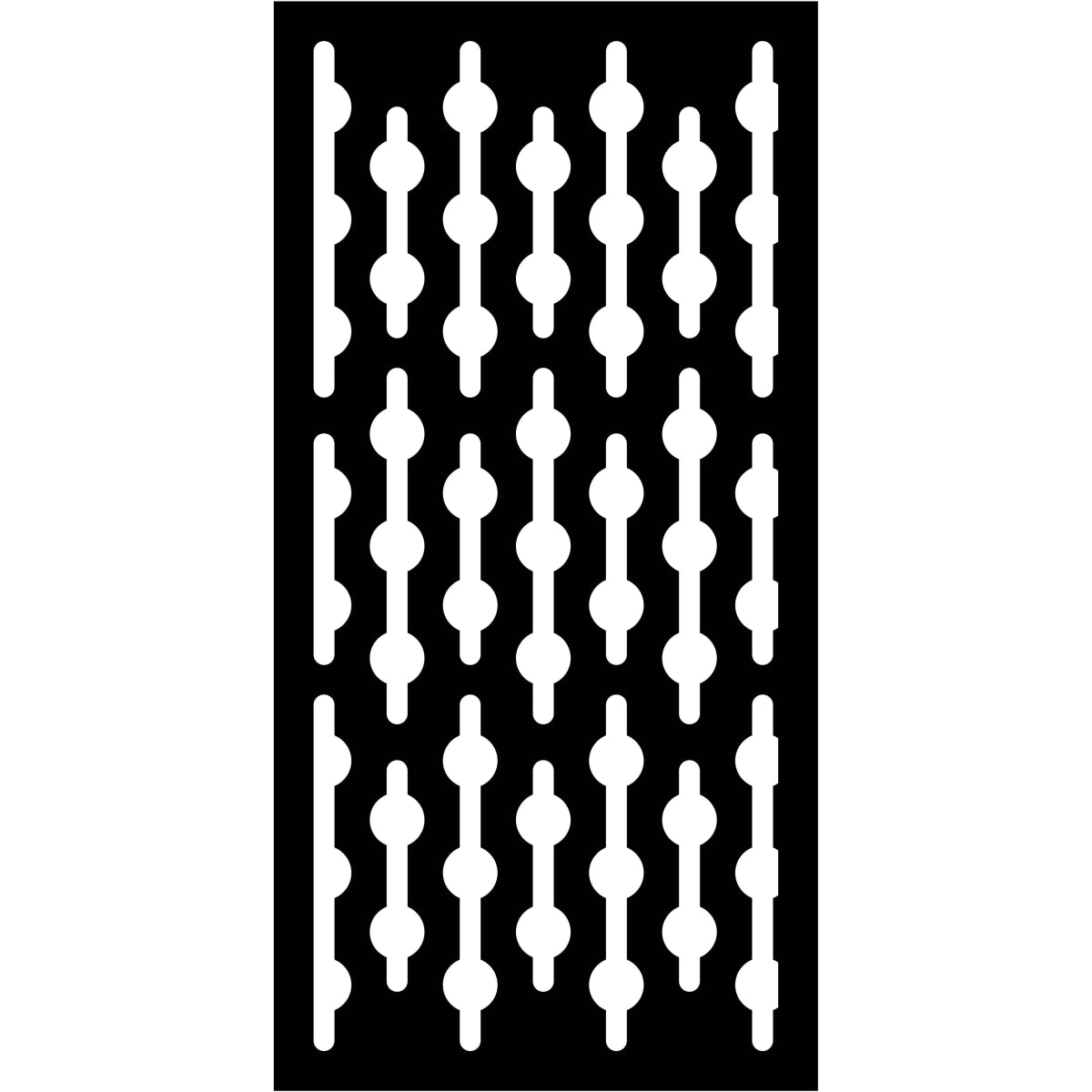 Abstract and Floral Decorative Privacy Screen Panels Doors or Fence-Free DXF files Cut Ready CNC Designs-dxfforcnc.com