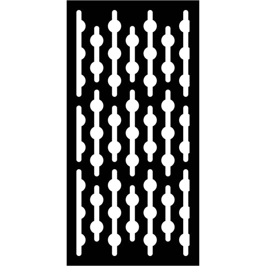 Abstract and Floral Decorative Privacy Screen Panels Doors or Fence-Free DXF files Cut Ready CNC Designs-dxfforcnc.com