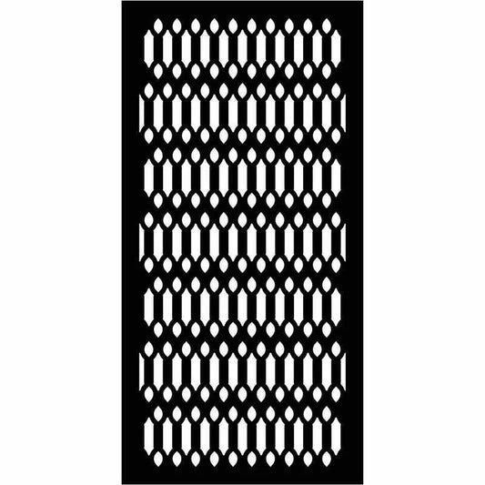 Abstract and Floral Decorative Privacy Screen Panels Doors or Fence-Free DXF files Cut Ready CNC Designs-dxfforcnc.com