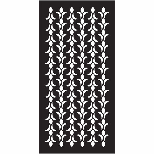 Abstract and Floral Decorative Privacy Screen Panels Doors or Fence-Free DXF files Cut Ready CNC Designs-dxfforcnc.com