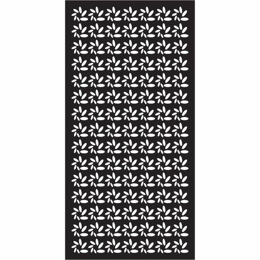 Abstract and Floral Decorative Privacy Screen Panels Doors or Fence-Free DXF files Cut Ready CNC Designs