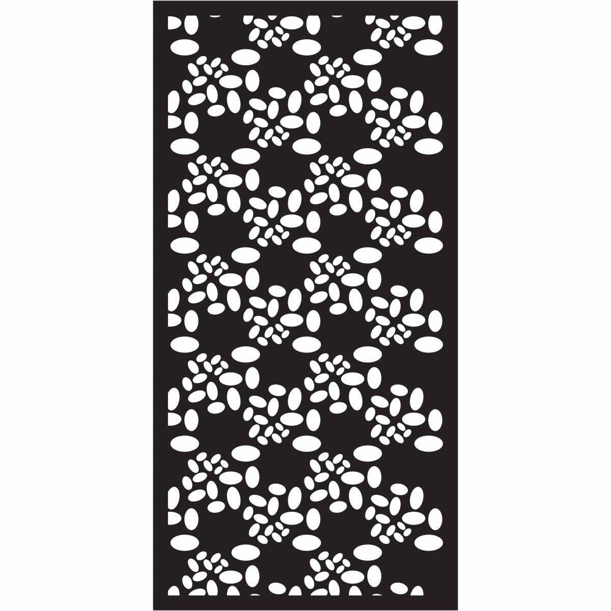 Abstract and Floral Decorative Privacy Screen Panels Doors or Fence-Free DXF files Cut Ready CNC Designs