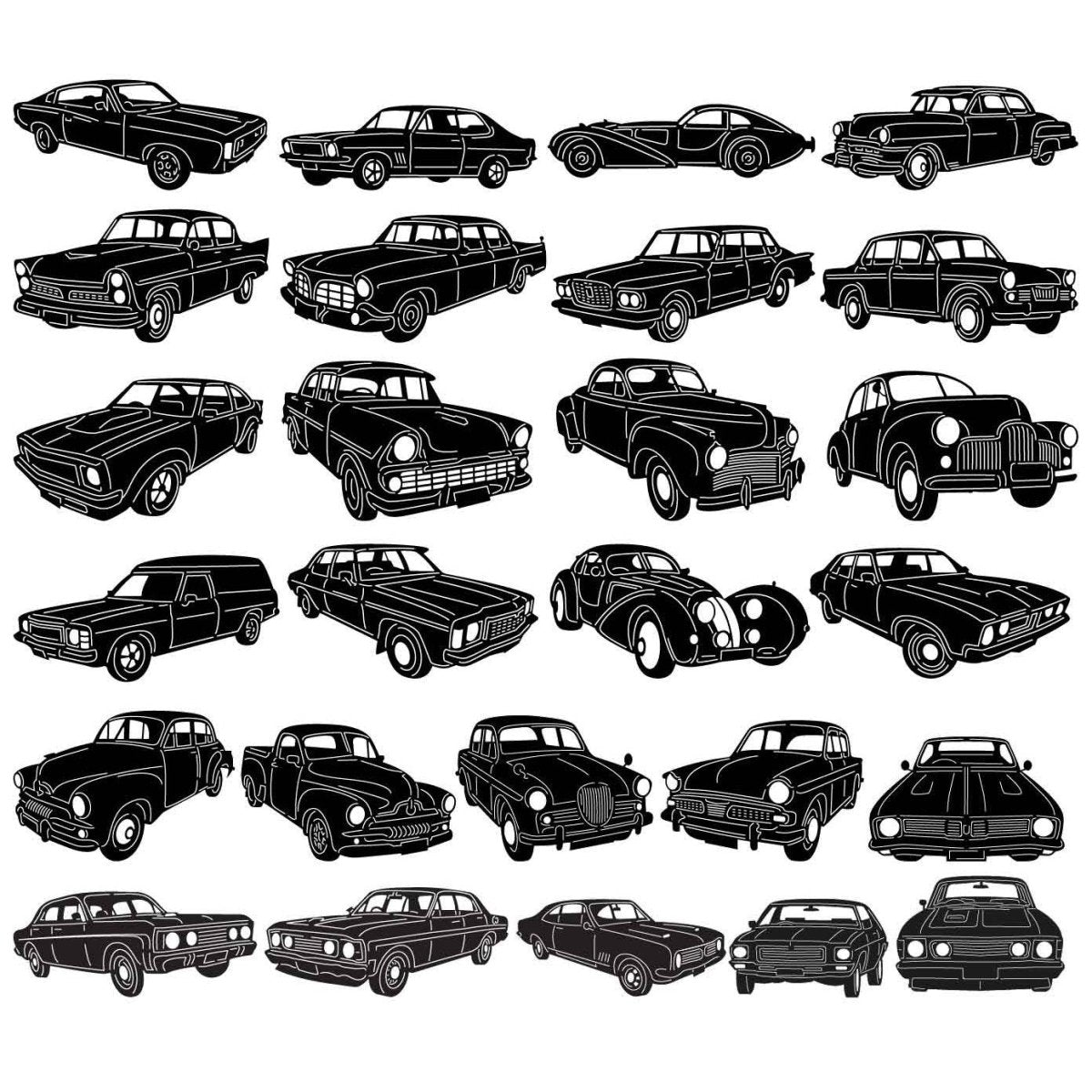 All Cars bundle-DXFforCNC.com