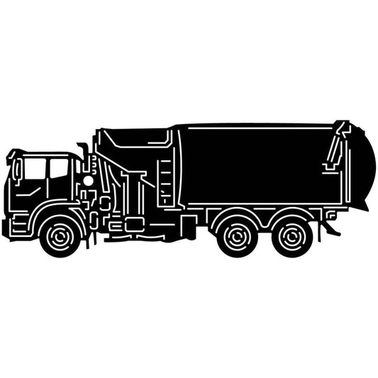 Garbage Truck-DXF files cut ready for cnc machines-dxfforcnc.com