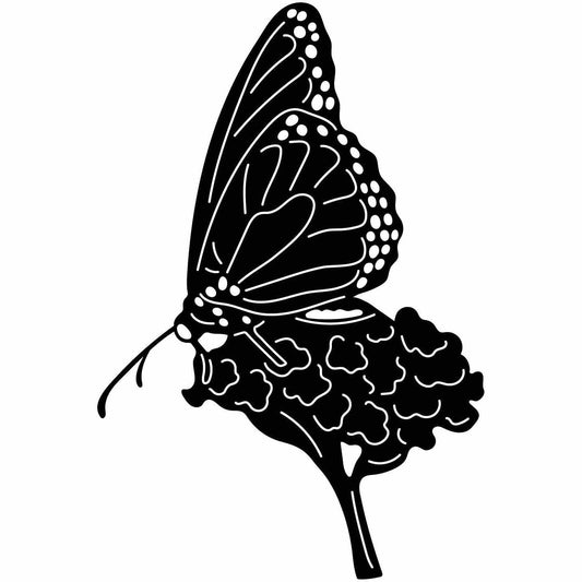 Butterfly Ornaments Decor Free-DXF files cut ready for CNC-DXFforCNC.com