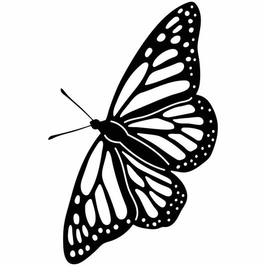 Butterfly Ornaments Decor Free-DXF files cut ready for CNC-DXFforCNC.com