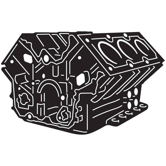 Engine Pistons 11 DXF File Cut Ready for CNC