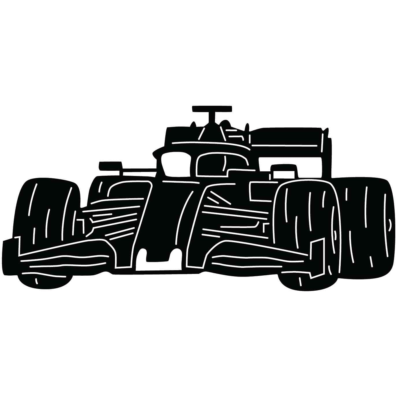 Formula 1-18 DXF File Cut Ready for CNC