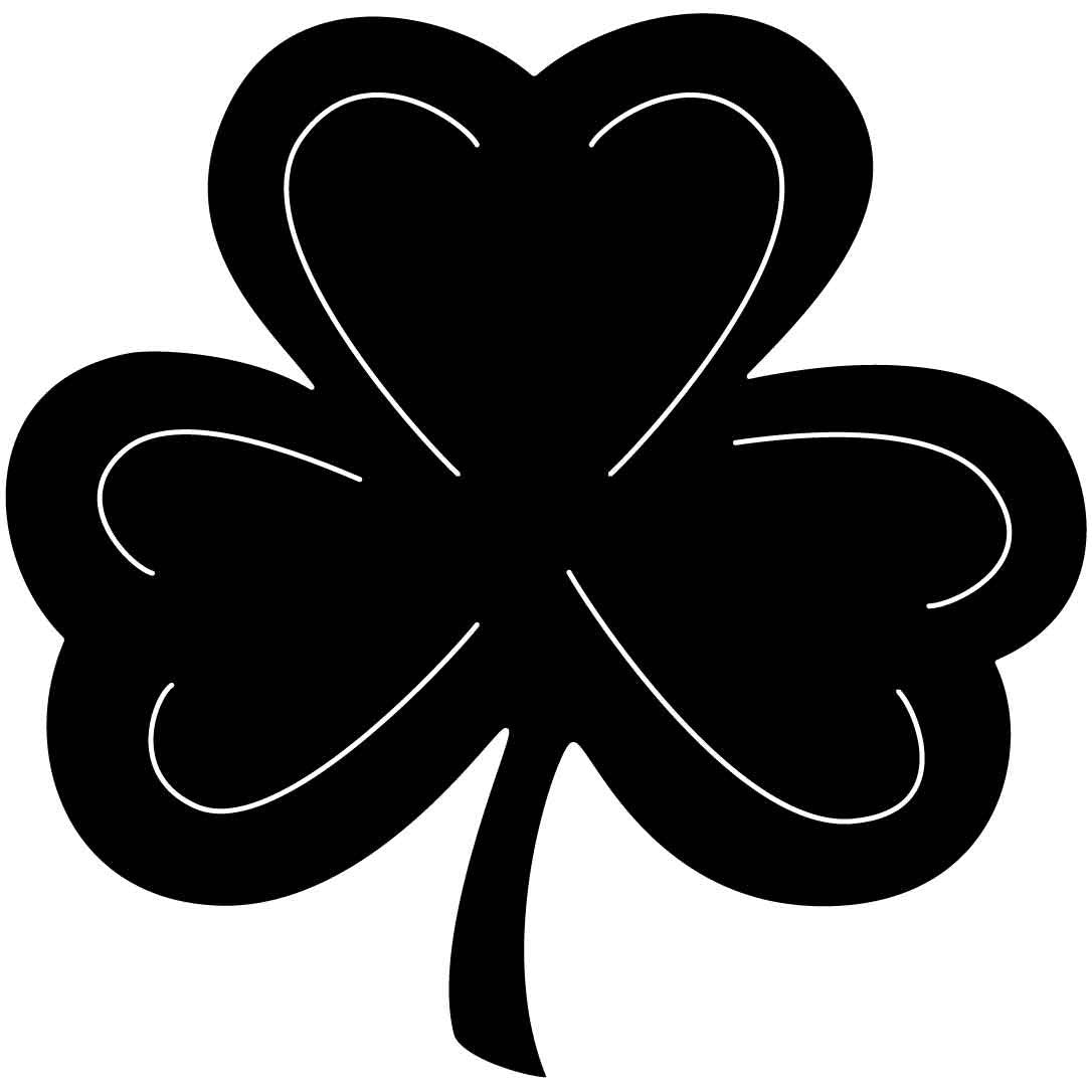 Irish flower DXF File Cut Ready for CNC