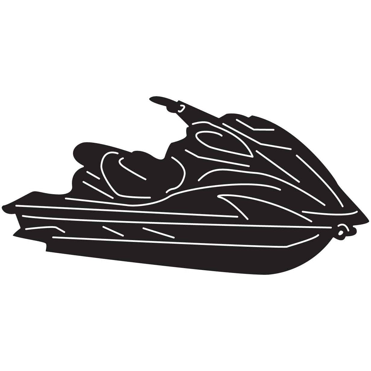 JetSki 03 DXF File Cut Ready for CNC