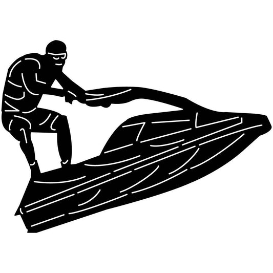 JetSki 32 DXF File Cut Ready for CNC