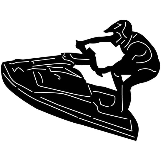 JetSki 34 DXF File Cut Ready for CNC