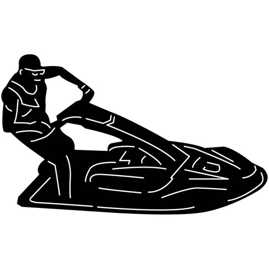 JetSki 36 DXF File Cut Ready for CNC