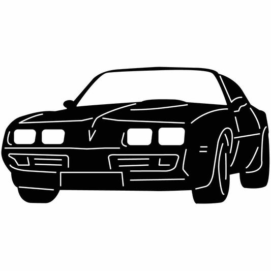 Old Muscle Car Free-DXF files cut ready for CNC-DXFforCNC.com