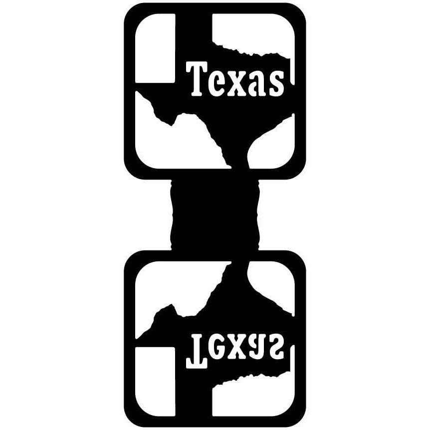 Napkin Holder Texas DXF File Cut Ready for CNC