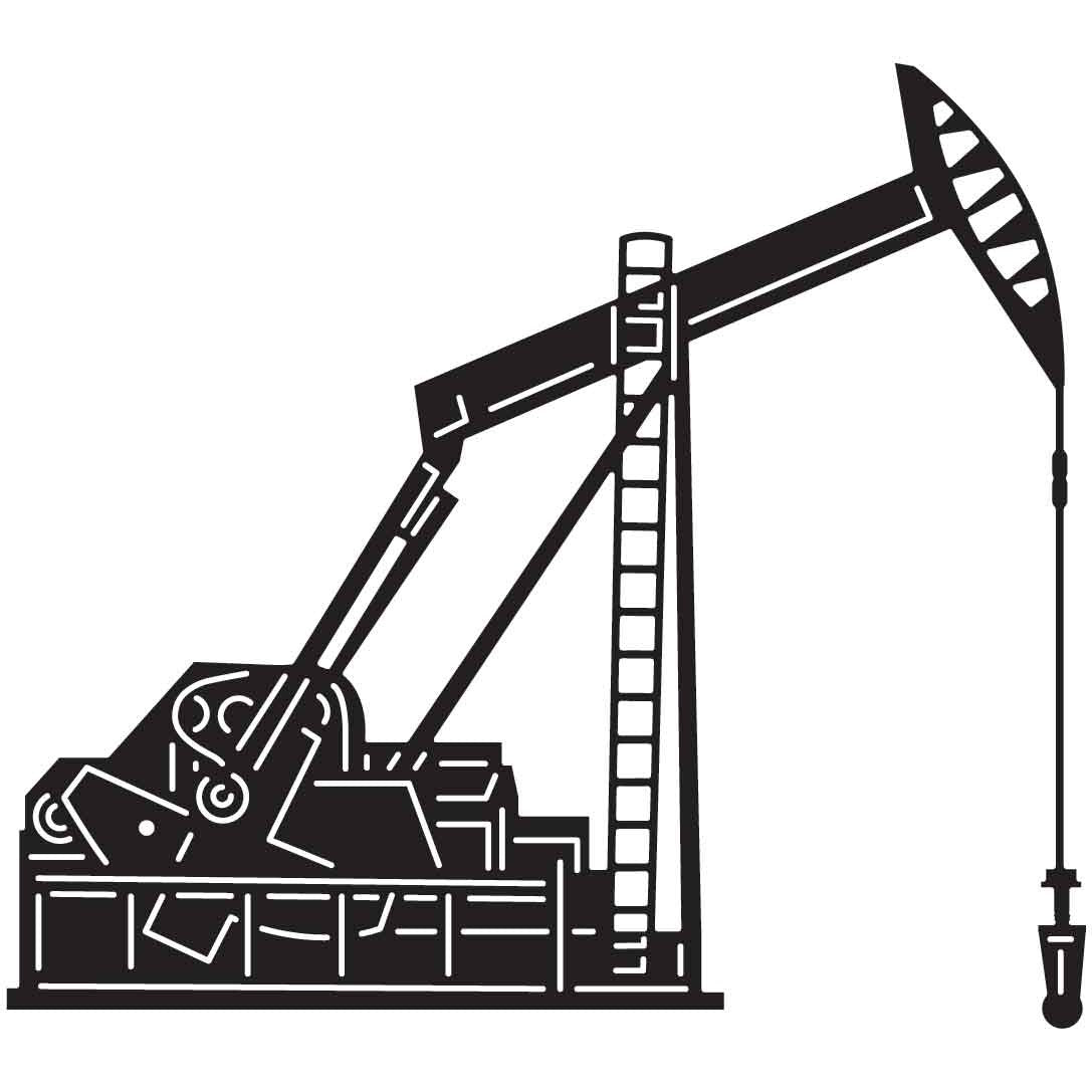 Oil PumpJack 07 DXF File Cut Ready for CNC