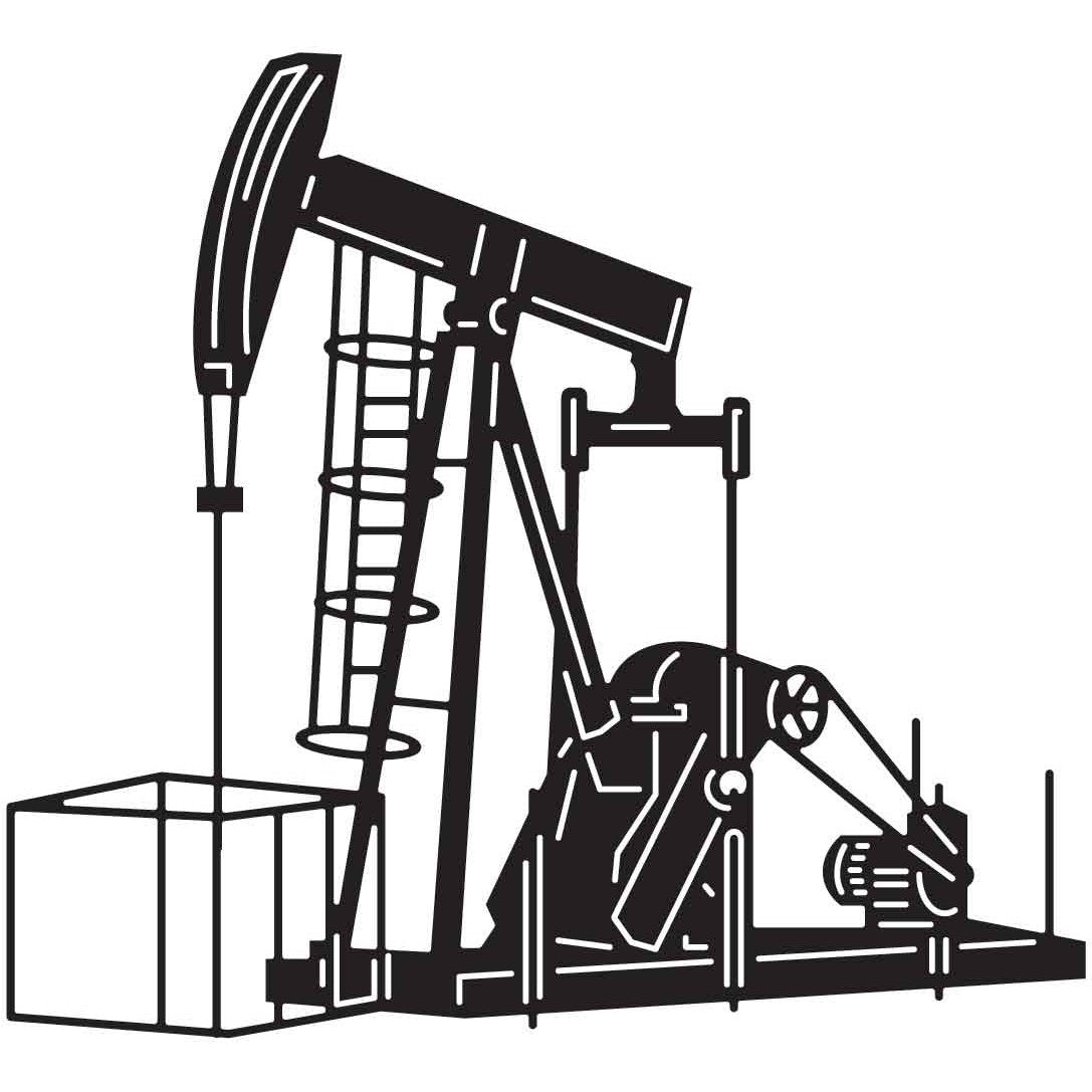 Oil PumpJack 11 DXF File Cut Ready for CNC