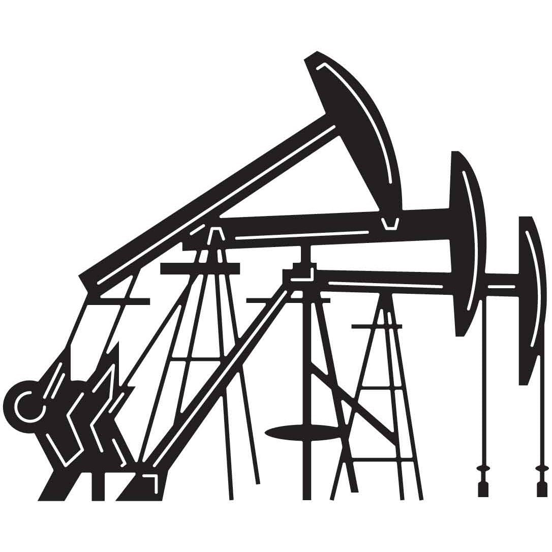 Oil PumpJack 19 DXF File Cut Ready for CNC