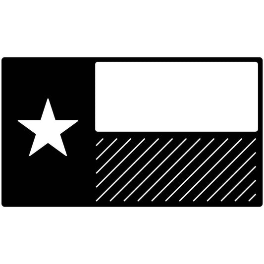 Texas Flag Rectangle