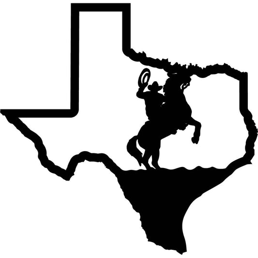 Texas cowboy Map