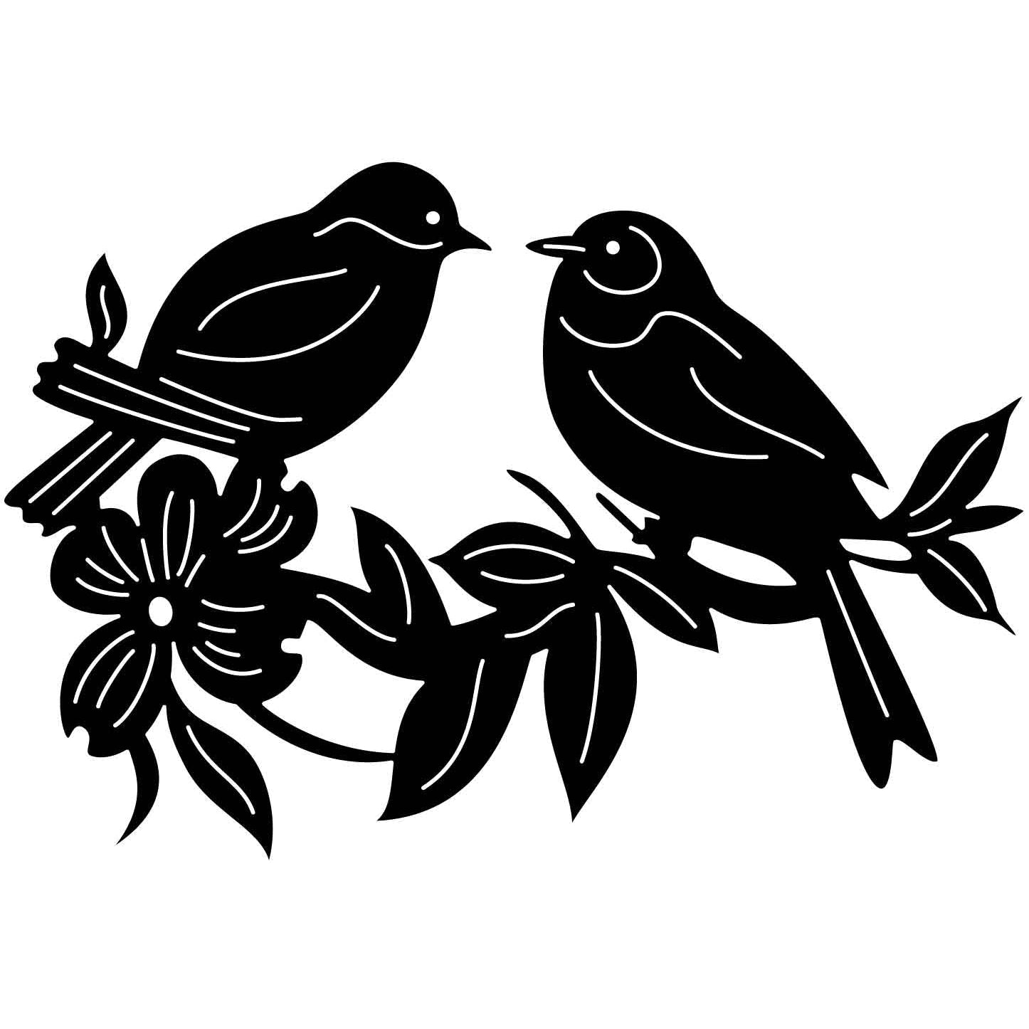 Lovebirds Drawing by Dina Sorrenti - Pixels